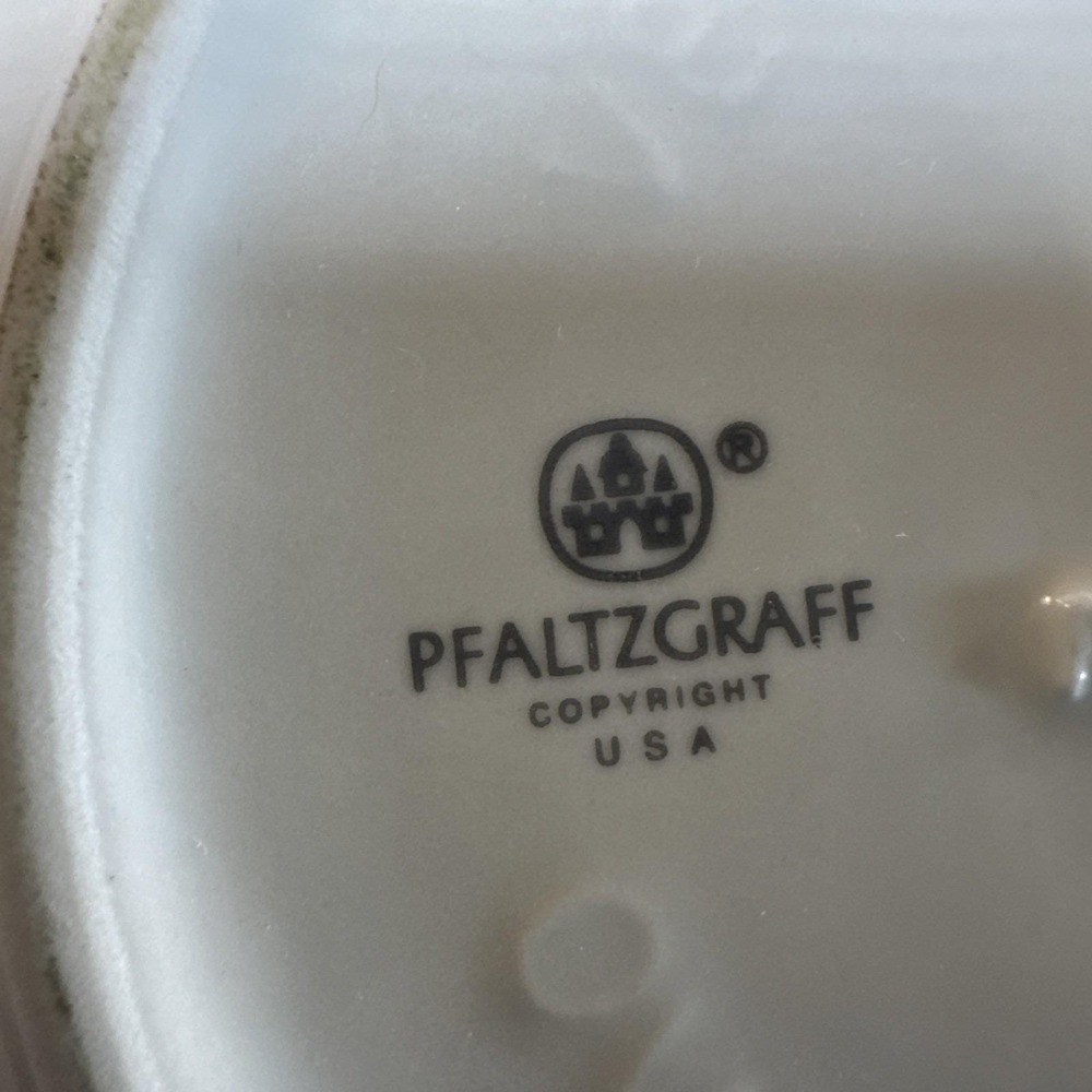 VTG Pfaltzgraff Tea Rose 8 1/2" Vegetable Serving Bowl Made In USA EVC - Picture 6 of 10